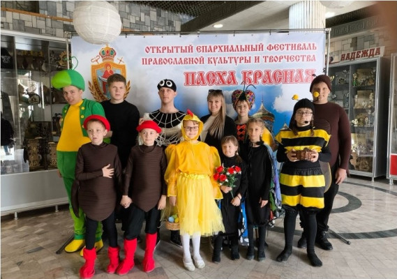 Победа инклюзивных театров Октябрьского района на фестивале православной культуры "Пасха Красная"