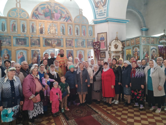 Престольный праздник в станице Заплавской Октябрьского района
