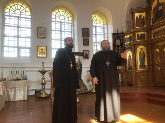 Рабочий визит благочинного приходов Нижнедонского округа в станицу Кривянскую