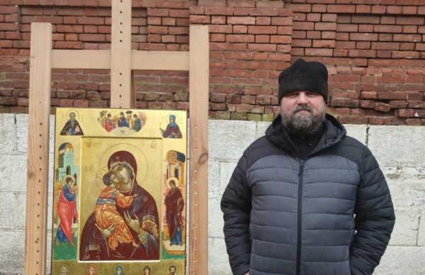 Иконописный кружок для детей при Покровском храме ст. Кривянской