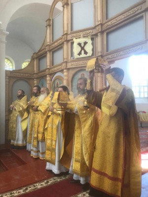 Престольный праздник в храме святителя Тихона задонского станицы Кривянской