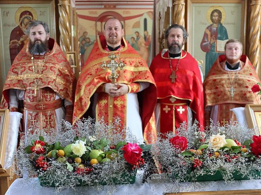 Настоятель  храма Успения Пресвятой Богородицы с. Алексевка принял участие в  собором Богослужении в память священномученика Александра, епископа Команского