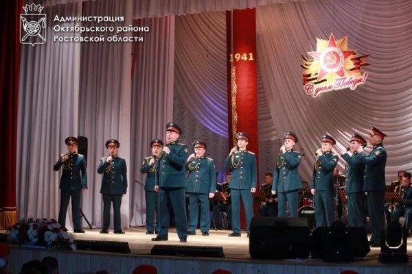 В Октябрьском районе прошли торжественные мероприятия посвященные 78-ой годовщине Великой Победы