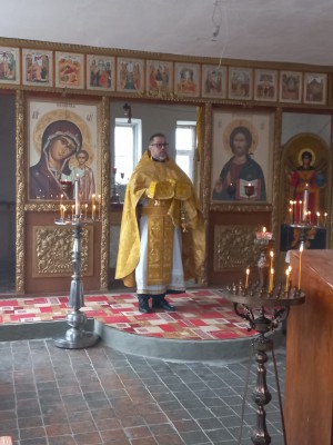 Иерей Евгений Поцелуев посетил православную общину хутора Керчик Савров