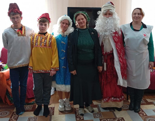 Рождественская радость для проживающих в центре социального обслуживания граждан пожилого возраста и инвалидов