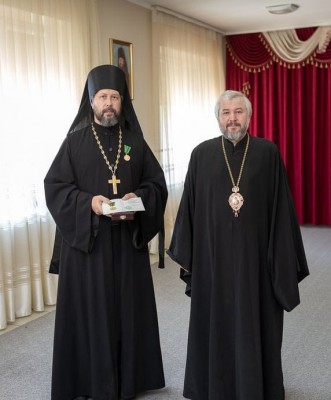 Настоятель храма Успения Пресвятой Богородицы с. Алексеевка награждён Патриаршей наградой