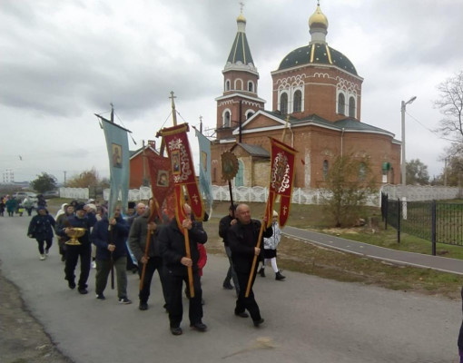 В станице Бессергеневской прошёл традиционный Крестный ход