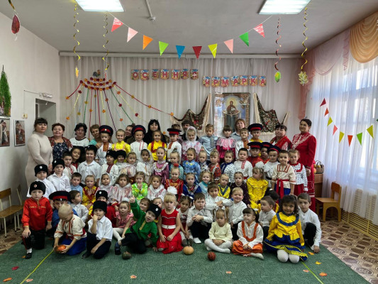 Праздник, посвященный Покрова Пресвятой Богородицы прошёл в детском саду "Березка"