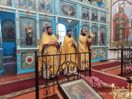 В день прославления Московских и всея России чудотворцев в храме святителя Алексия станицы Бессергеневская прошло соборное Богослужение