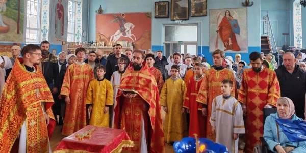 В храме Архистратига Михаила поселка Каменоломни совершено благословение юных следопытов