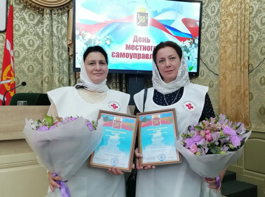 День местного самоуправления в Октябрьском районе: праздник душевной теплоты и награждение сестёр милосердия