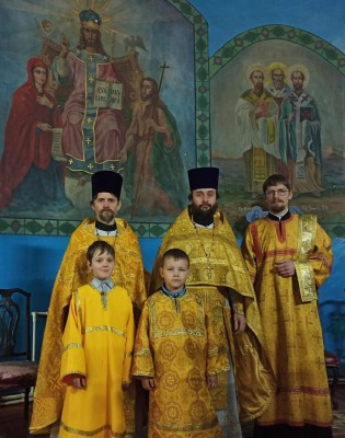 В храме святителя Алексия Московского ст. Бессергеневской состоялось соборное Богослужение