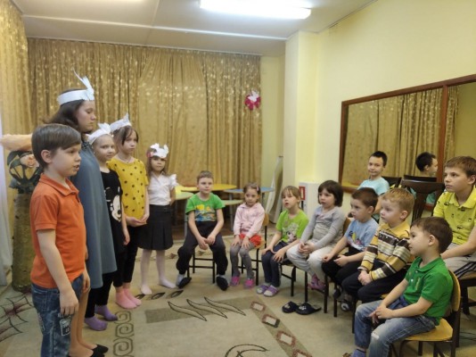 Праздник «Благовещение Пресвятой Богородицы» в детском приюте "Огонек" п. Каменоломни