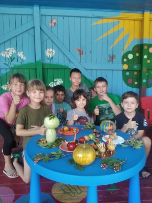 Тематический урок для детей из приюта Огонёк п. Каменоломни посвящённый Преображению Господню