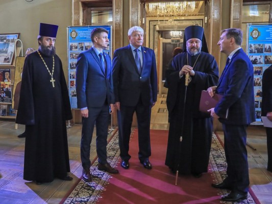 Благочинный приходов Нижнедонского округа принял участие в открытии Первых международных Палестинских чтений в г. Шахты