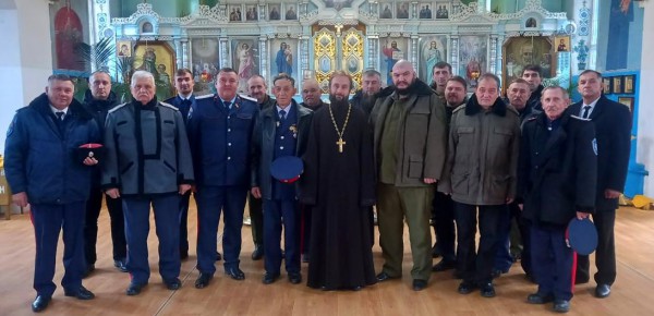 В храме Архистратига Михаила п. Каменоломни прошёл очередной Совет атаманов Нижнедонского юрта