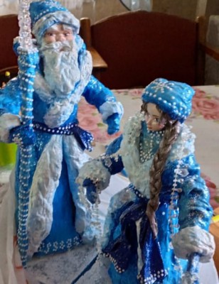 В воскресной школе "Благовест" храма Архистратига Михаила п. Каменоломни прошёл мастер - класс по Папье - Маше