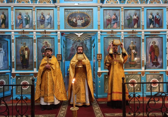 Престольный праздник в Алексеевском храме станицы Бессергеневской