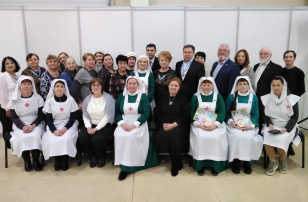 Сестра милосердия Марфо - Мариинского Сестричества приняла участие в мероприятии регионального отделения Императорского Православного Палестинского Общества.