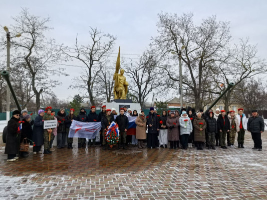 День памяти и уважения: в станице Бессергеневской прошли мероприятия к 83 - й годовщине освобождения
