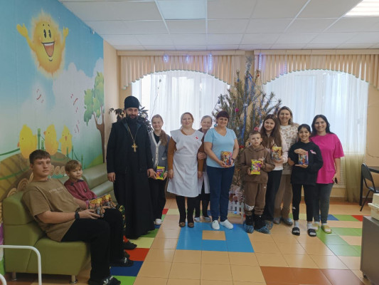 Рождественская радость для тех, кто в больнице