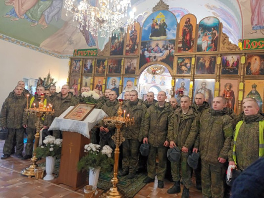 Встреча воинского подвига и веры: гвардейцы Идрицко-Берлинской дивизии в храме Вознесения Господня