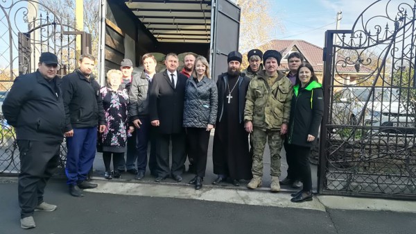 Храм Архангела Михаила п. Каменоломни продолжает оказывать гуманитарную помощь мобилизированным
