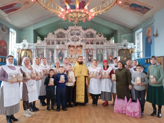 Тепло детских сердец: воспитанники воскресной школы "Благовест" присоединились к акции «Подарок солдату»