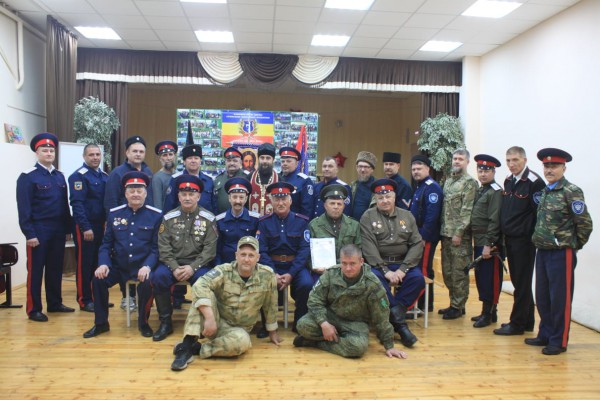 Благочинный приходов Нижнедонского округа принял участие в отчётно-выборном круге казаков РОО "Казаки нижнего Дона"