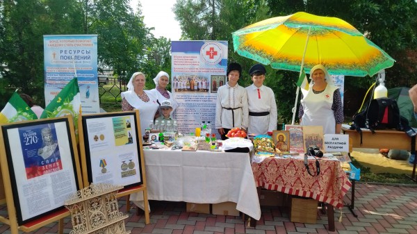 В Октябрьском районе прошел этнофестиваль казачьей культуры «Степь ковыльная"