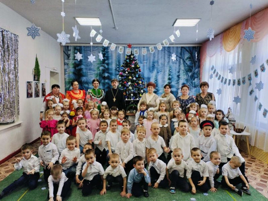 В детском саду «Берёзка» станицы Заплавская отметили Рождество Христово