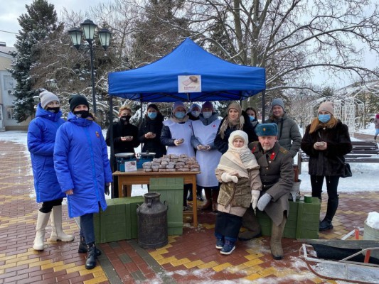 Сестры Марфо – Мариинского Сестричества приняли участие в акции «Блокадный хлеб»